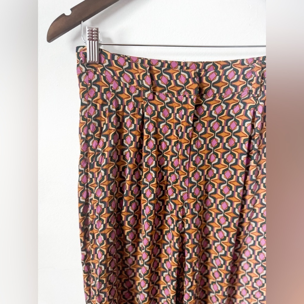 Talulah Retro 70s Style Geometric Pants - Picture 3 of 7